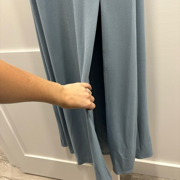 Birdy Grey Dusty Blue Bridesmaid Dress - Picture 6 of 9